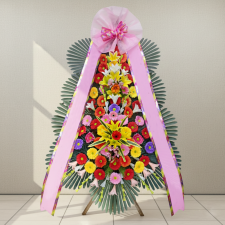 축하3단화환1호